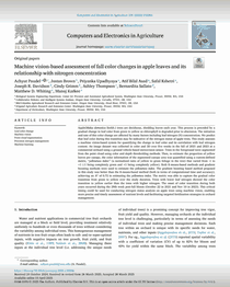 Machine-vision fall color / nitrogen paper preview